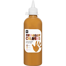 Friendship Colours Paint 500ml Honey